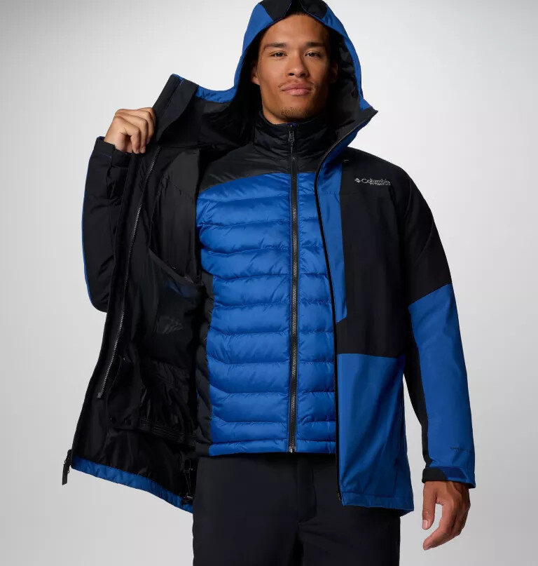 heren winter district ii interchange jacket