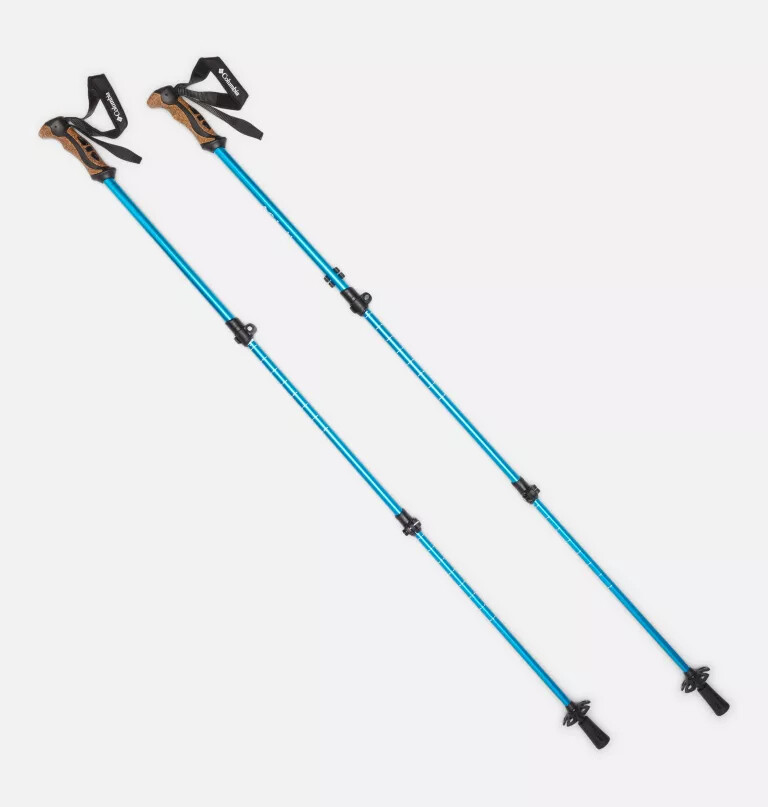 aluminium wandelstokken - 1 paar
