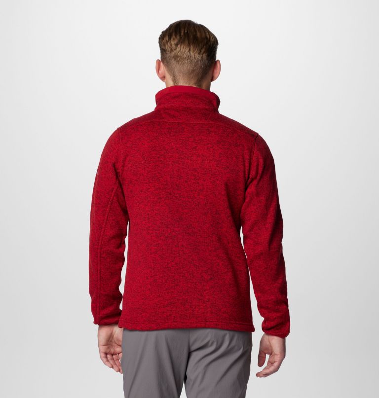 heren collegiate sweater weather fleece half zip pullover - alabama