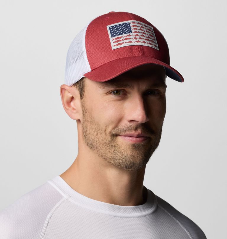 pfg fish flag mesh baseballpet