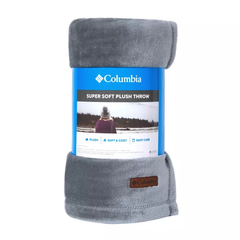 columbia pluche plaid