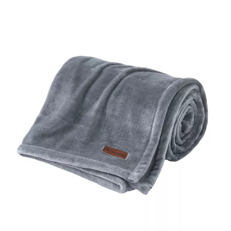 columbia pluche plaid