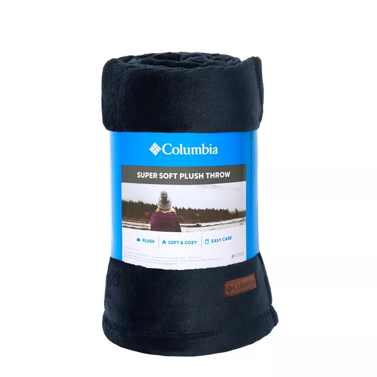 columbia pluche plaid