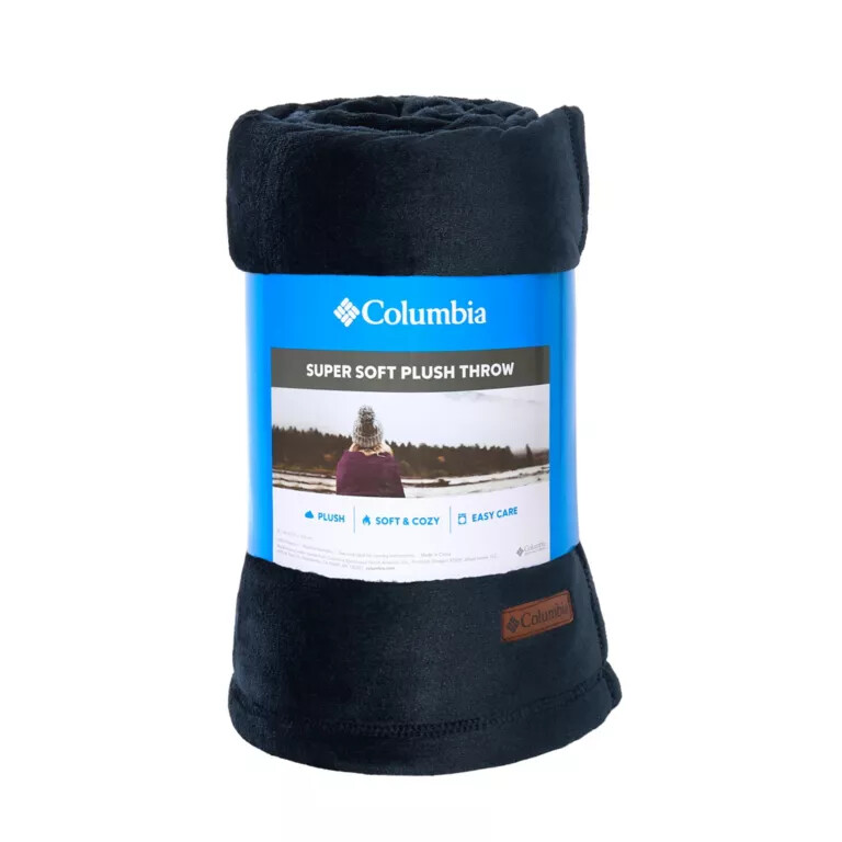 columbia pluche plaid