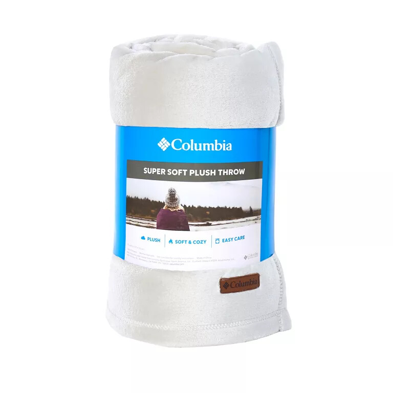columbia pluche plaid