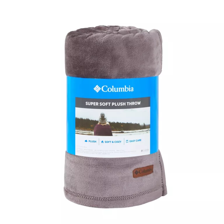 columbia pluche plaid