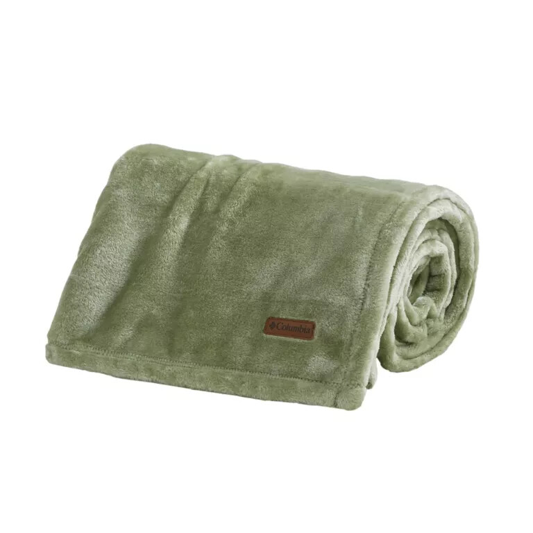 columbia pluche plaid