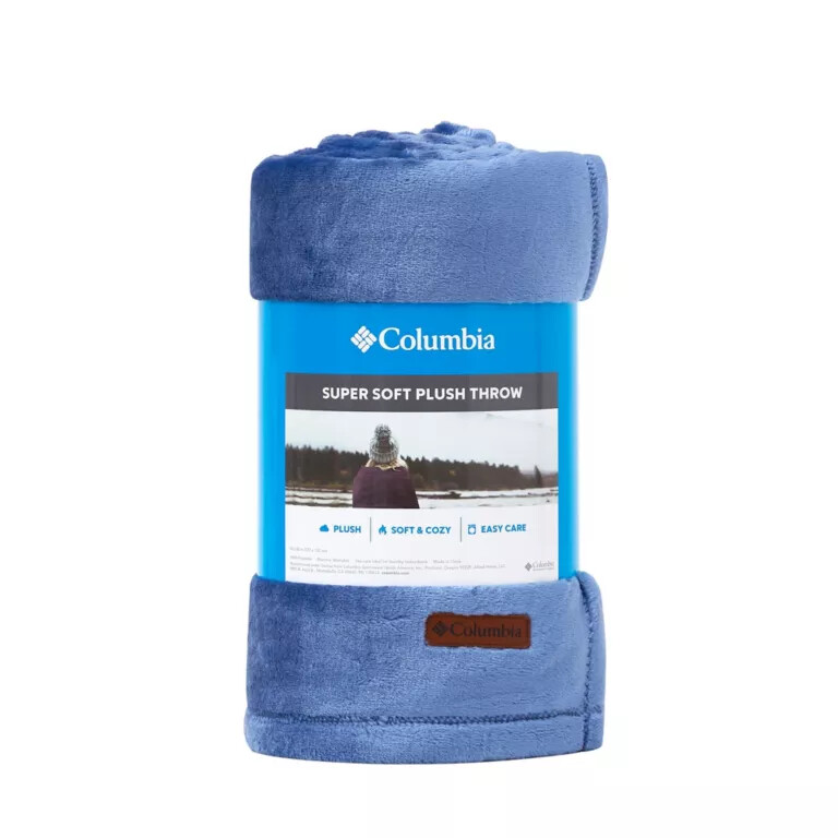 columbia pluche plaid