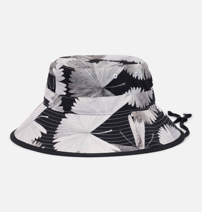 dameszonnehoed met diamond crest-print