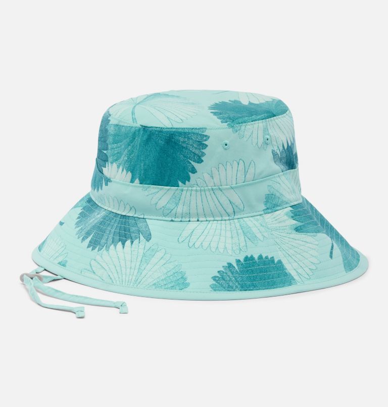 dameszonnehoed met diamond crest-print