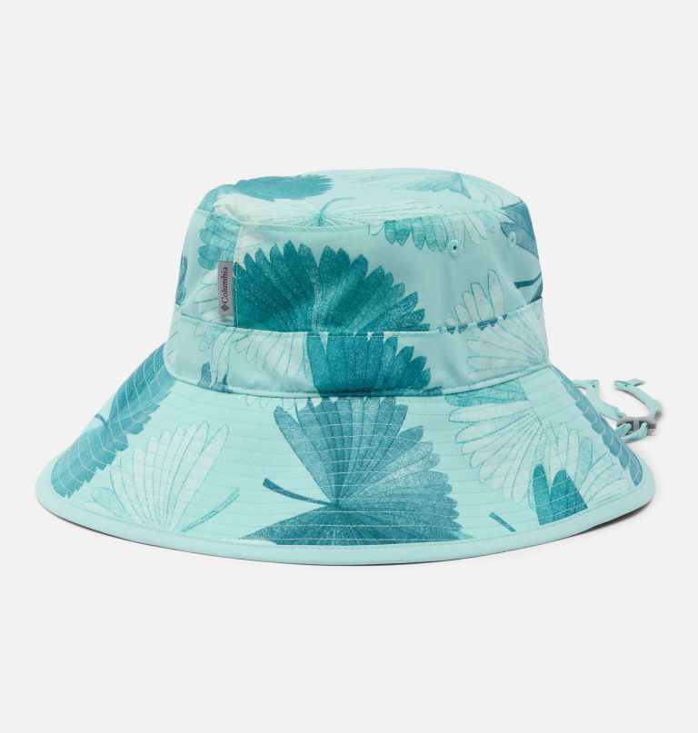 dameszonnehoed met diamond crest-print