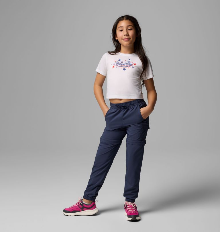 silver ridge utility convertible broek voor meisjes