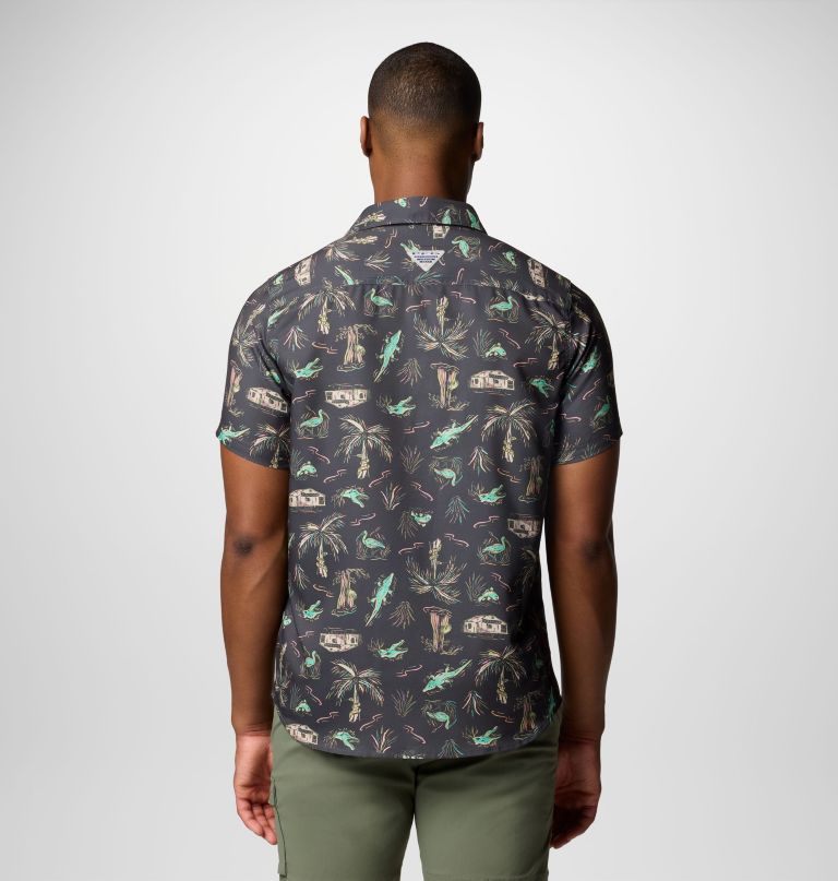 heren pfg uncharted bedrukt t-shirt met korte mouwen