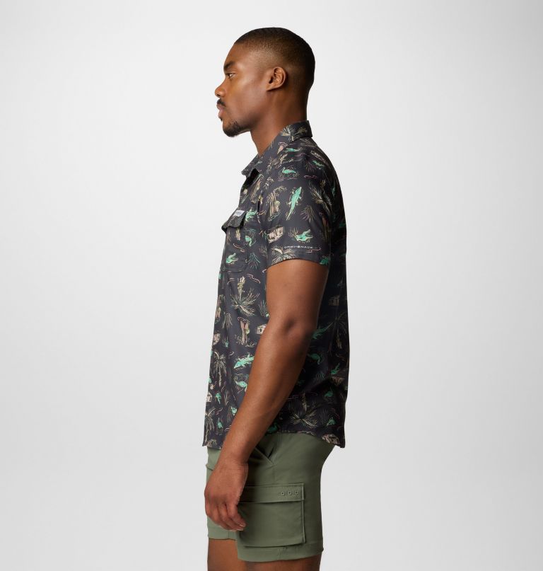 heren pfg uncharted bedrukt t-shirt met korte mouwen