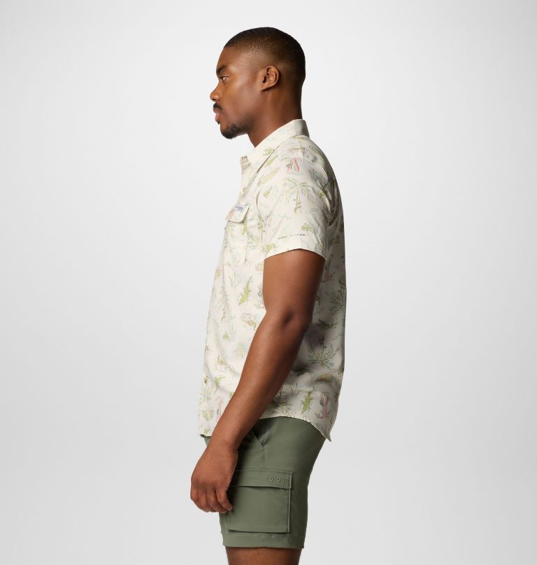 heren pfg uncharted bedrukt t-shirt met korte mouwen