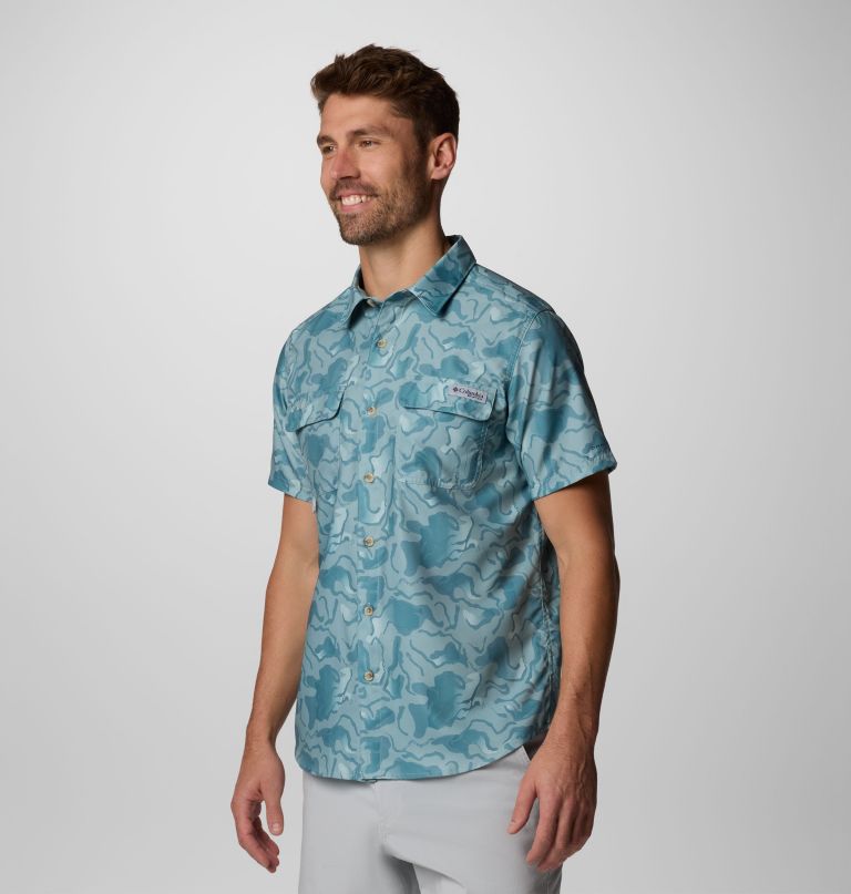 heren pfg uncharted bedrukt t-shirt met korte mouwen