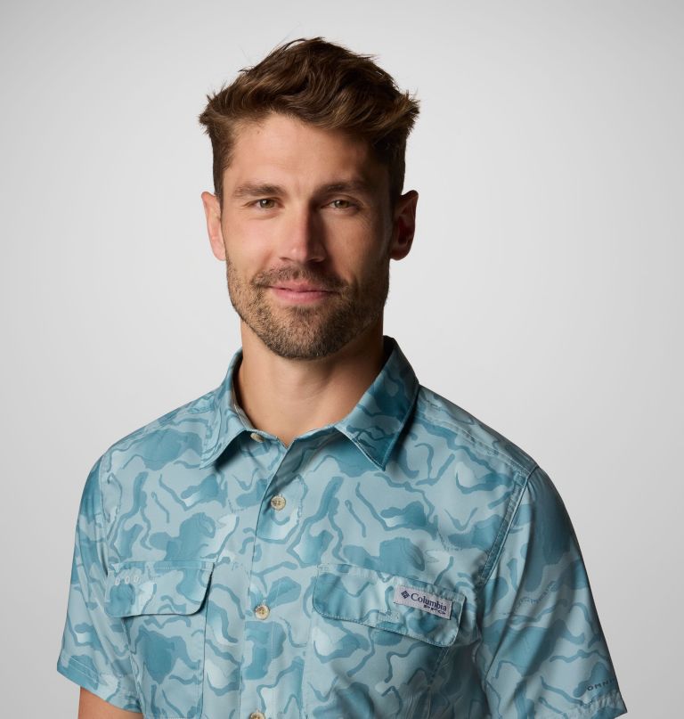 heren pfg uncharted bedrukt t-shirt met korte mouwen