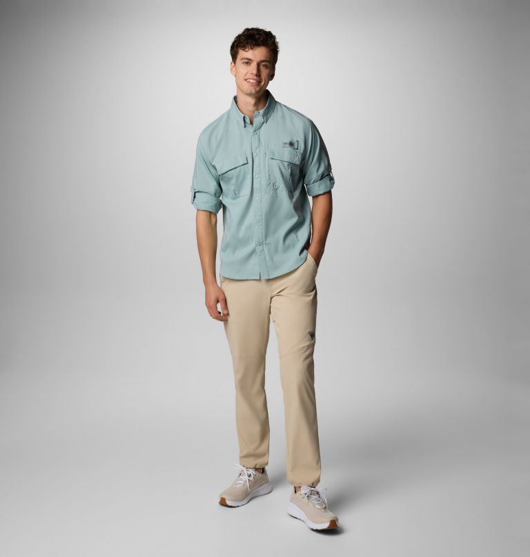 heren pfg shadowcaster zero shirt met lange mouwen