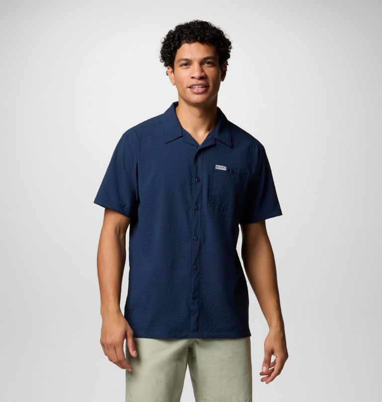 heren utilizer campshirt met korte mouwen