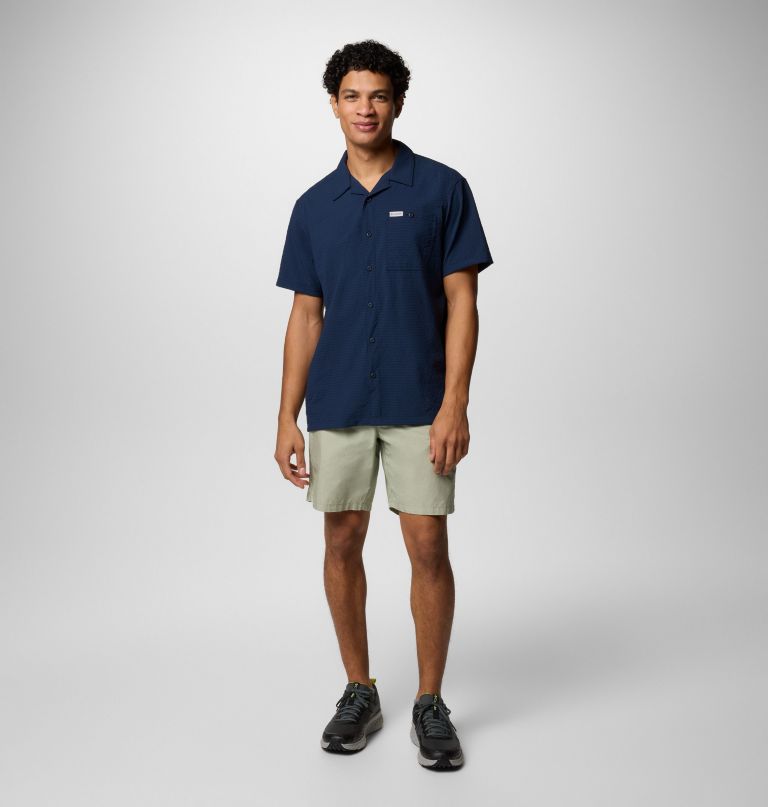 heren utilizer campshirt met korte mouwen