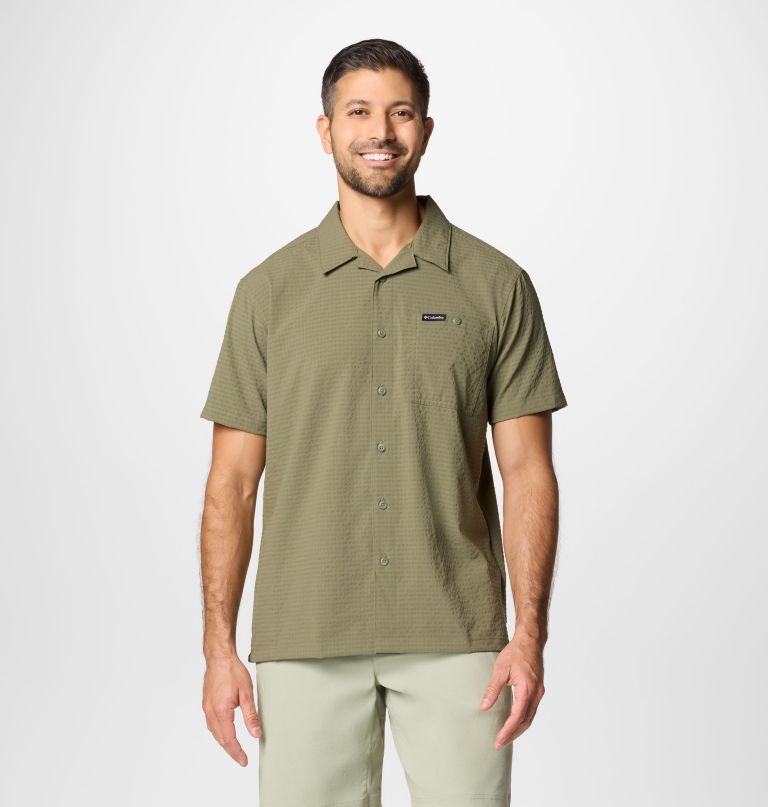 heren utilizer campshirt met korte mouwen