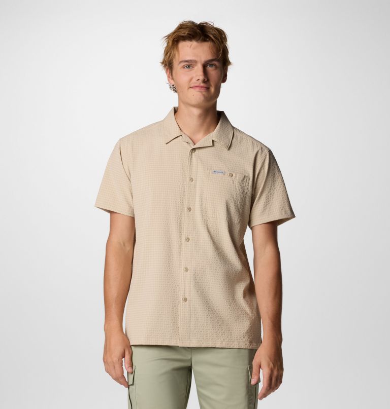 heren utilizer campshirt met korte mouwen