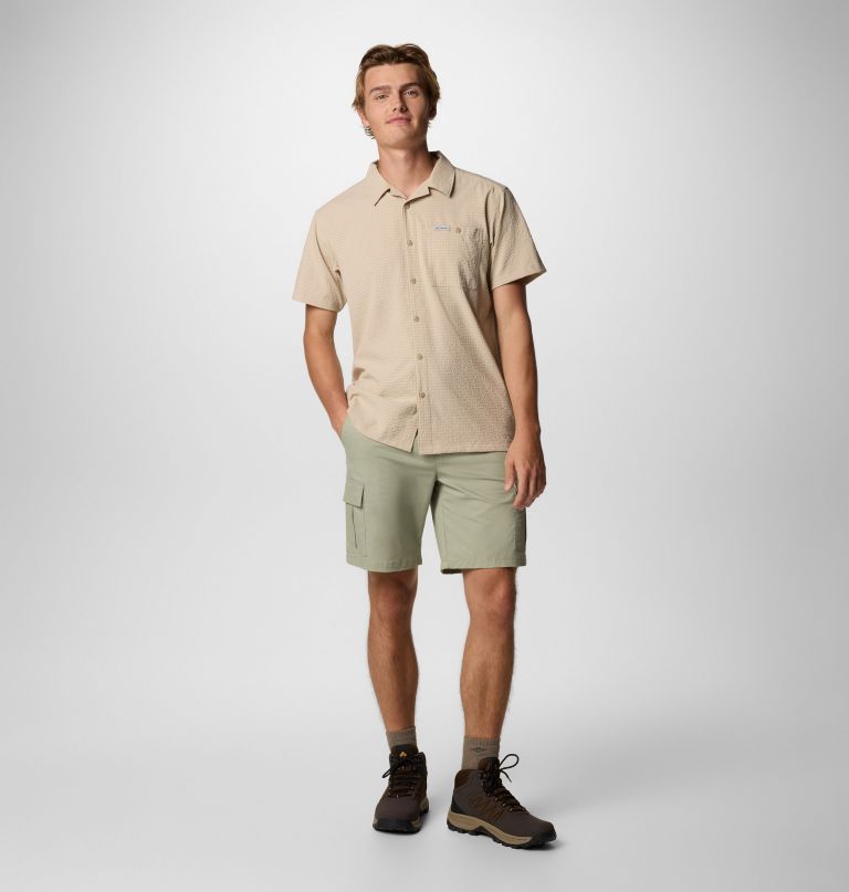 heren utilizer campshirt met korte mouwen
