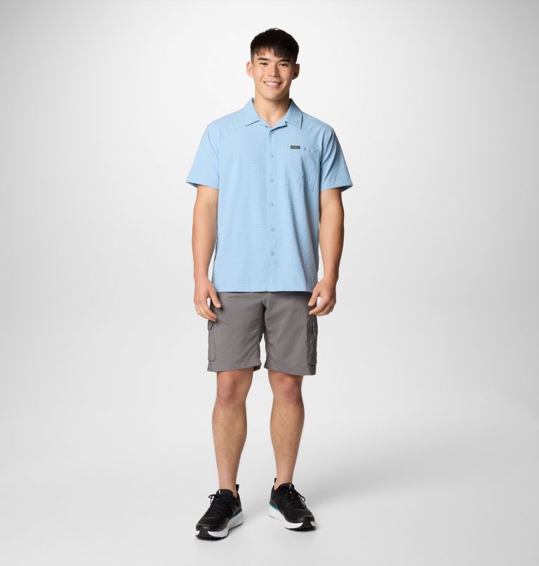 heren utilizer campshirt met korte mouwen