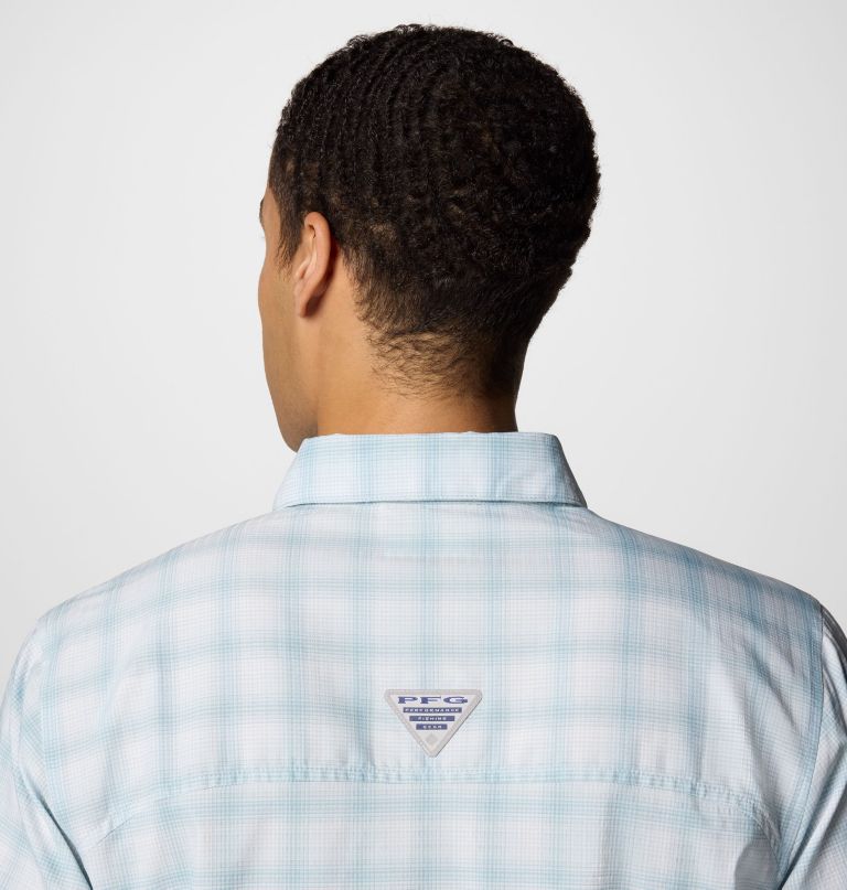 heren pfg wild cast performance yarn dye shirt met lange mouwen