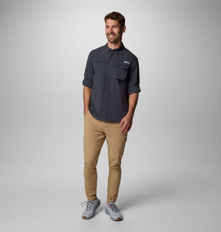 heren pfg wild cast shirt met lange mouwen