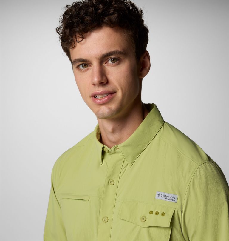 heren pfg wild cast shirt met lange mouwen