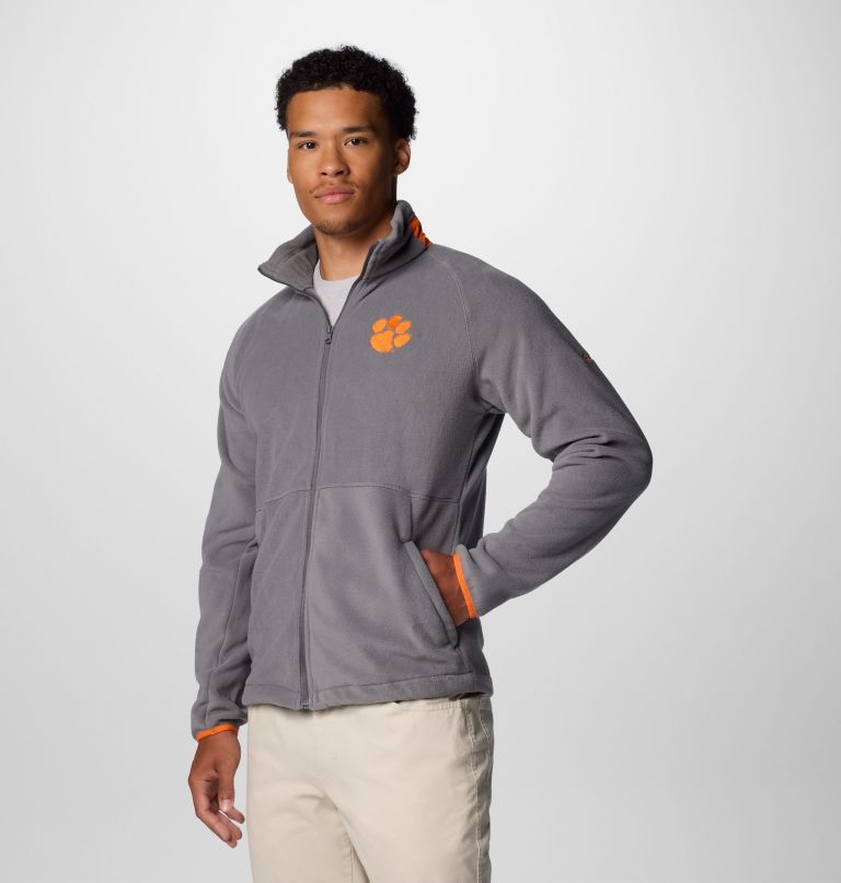 heren collegiate flanker iv fleecejack - clemson