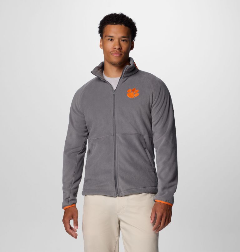heren collegiate flanker iv fleecejack - clemson