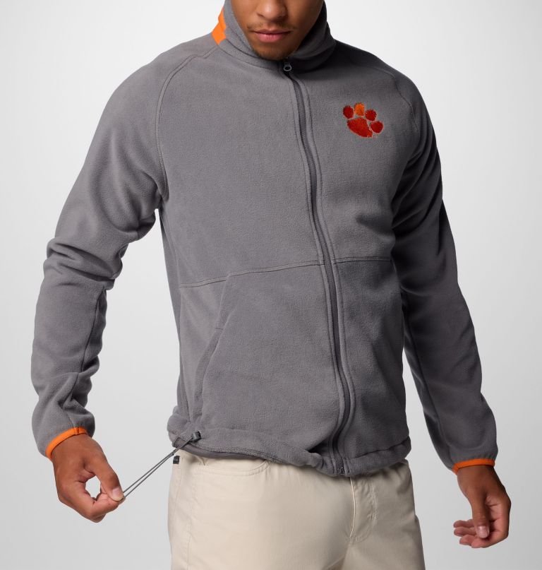 heren collegiate flanker iv fleecejack - clemson
