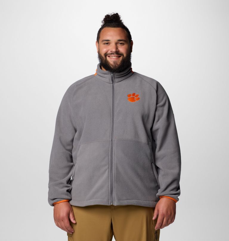 heren collegiate flanker iv fleece jacket - clemson - groot