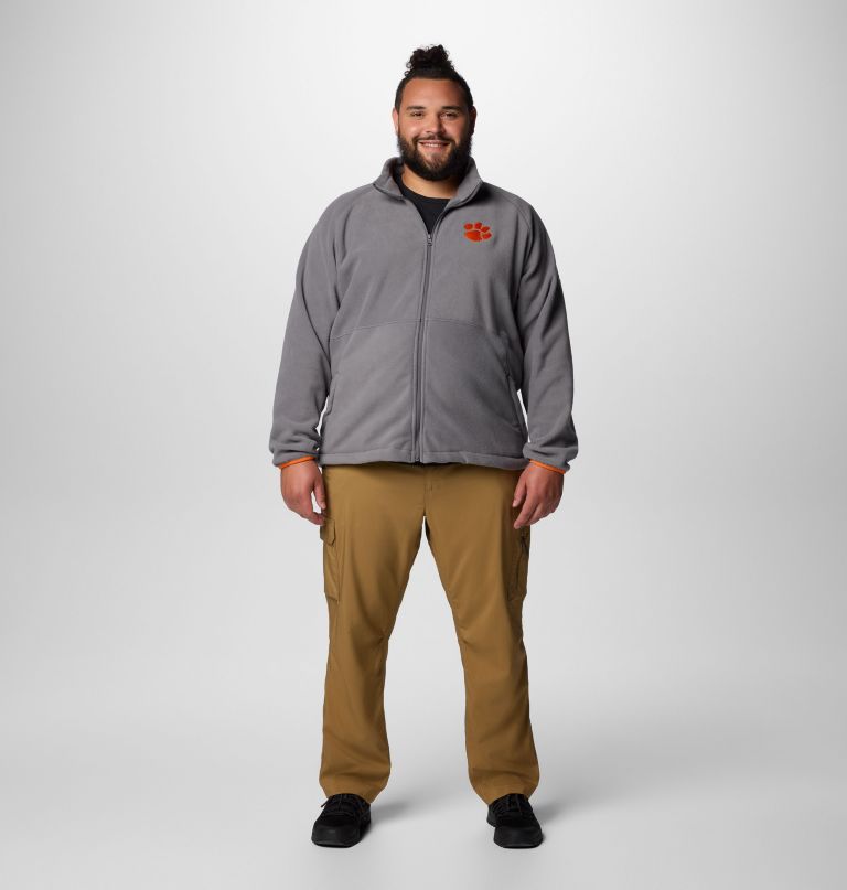 heren collegiate flanker iv fleece jacket - clemson - groot
