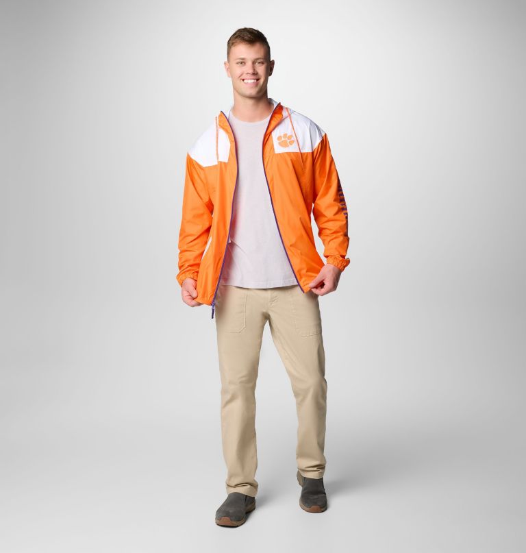 heren flash challenger ii windbreaker - clemson