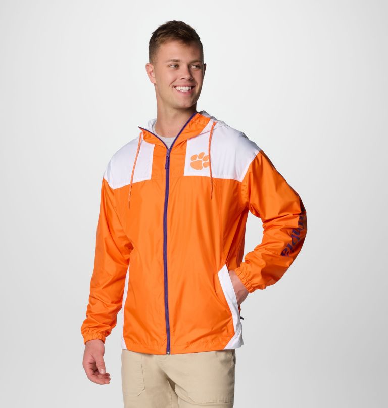 heren flash challenger ii windbreaker - clemson
