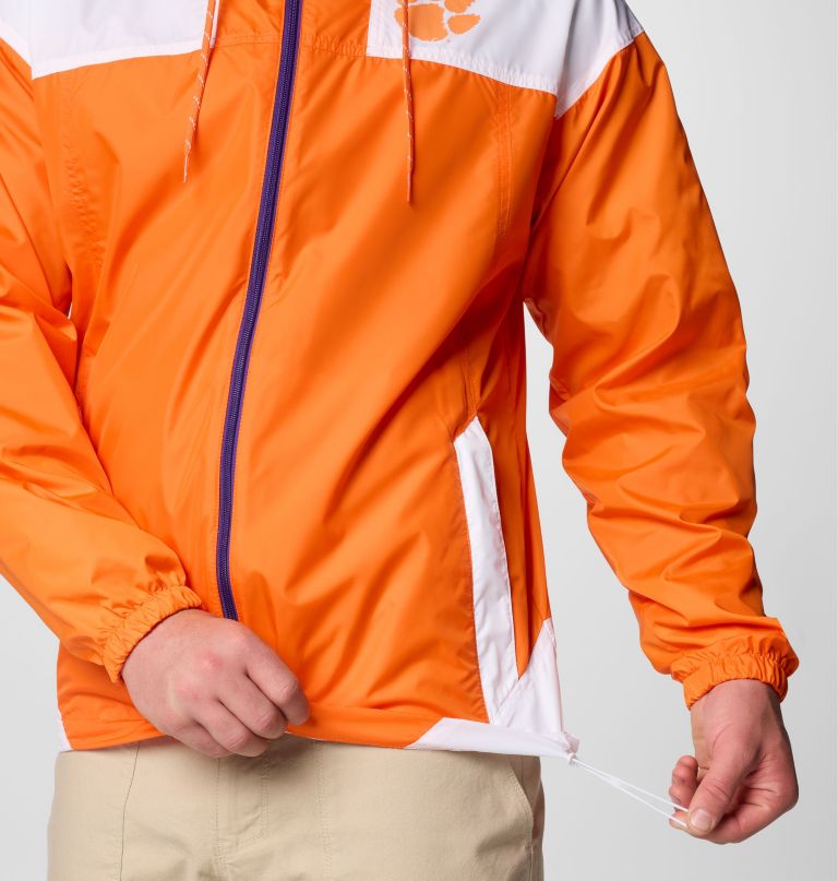 heren flash challenger ii windbreaker - clemson