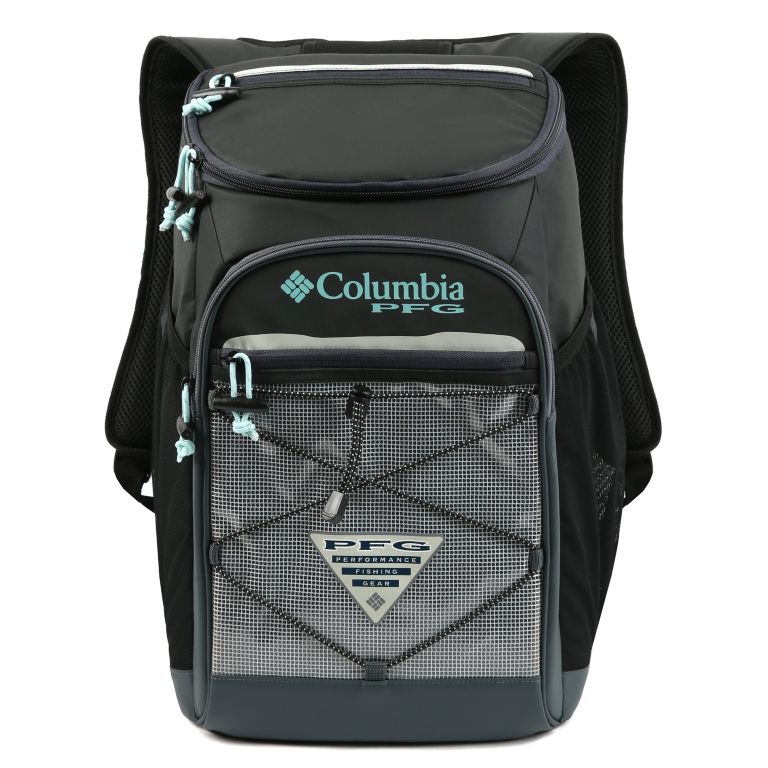 columbia pfg rugzakkoeler met rolwielen - inhoud voor 30 blikjes
