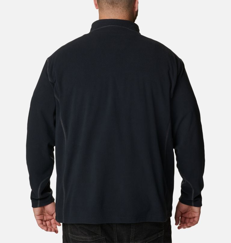 klamath range ii fleece trui met halve rits voor heren - grote maat