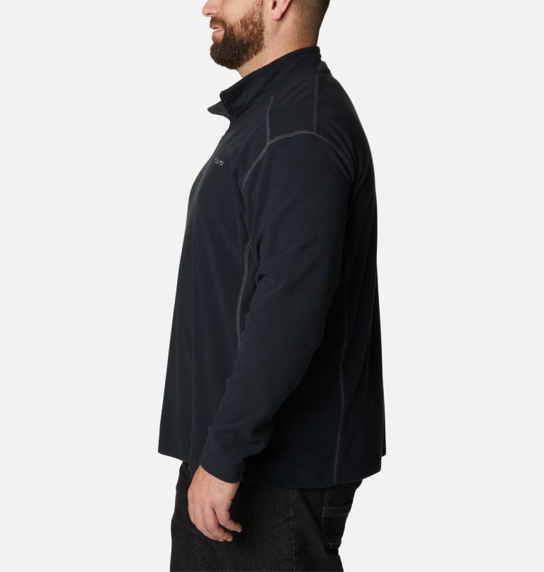 klamath range ii fleece trui met halve rits voor heren - grote maat
