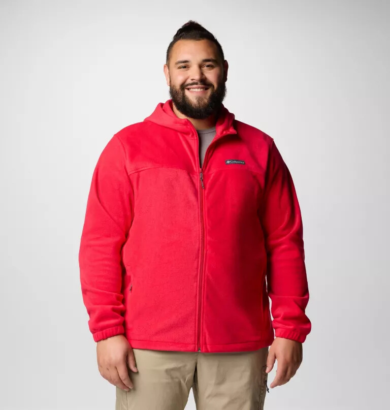 heren steens mountain fleece hoodie met volledige ritssluiting - groot