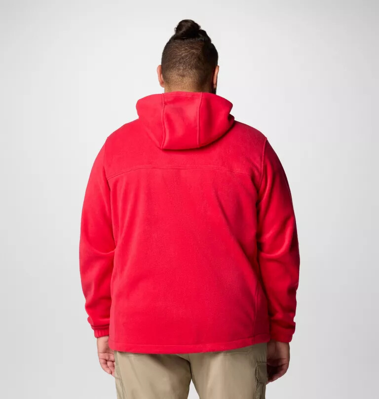 heren steens mountain fleece hoodie met volledige ritssluiting - groot