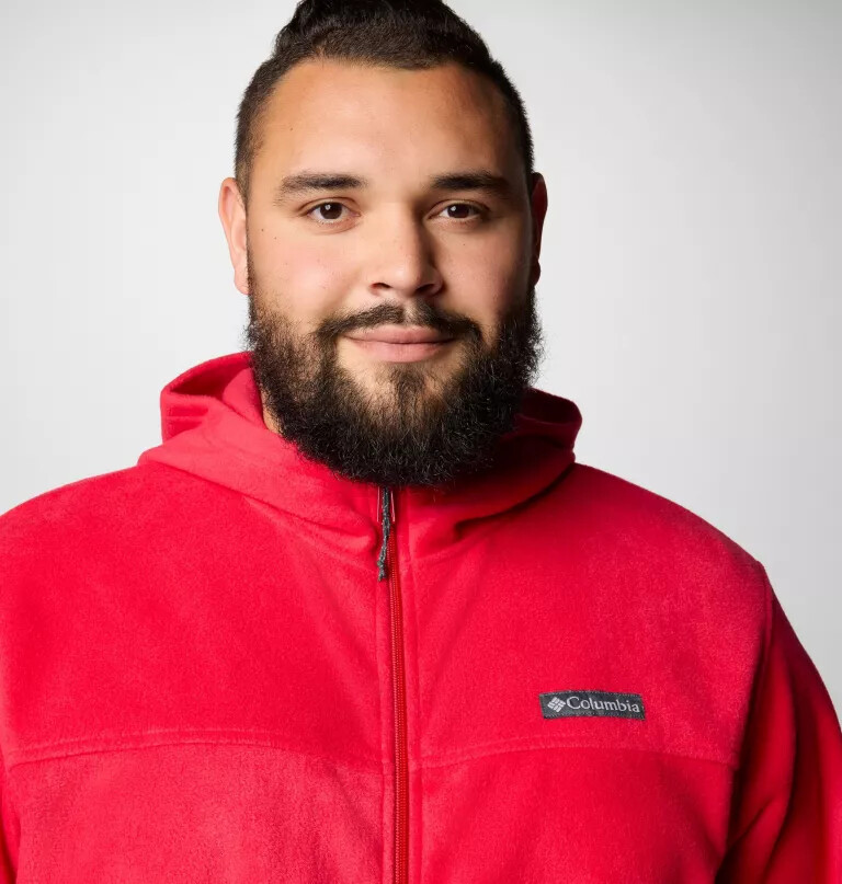 heren steens mountain fleece hoodie met volledige ritssluiting - groot