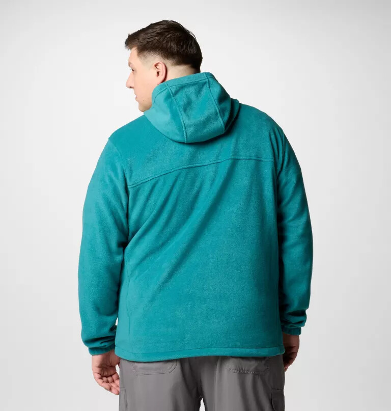heren steens mountain fleece hoodie met volledige ritssluiting - groot