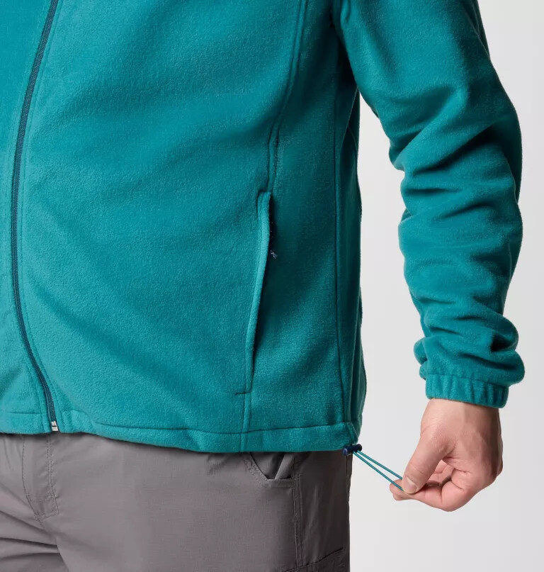 heren steens mountain fleece hoodie met volledige ritssluiting - groot