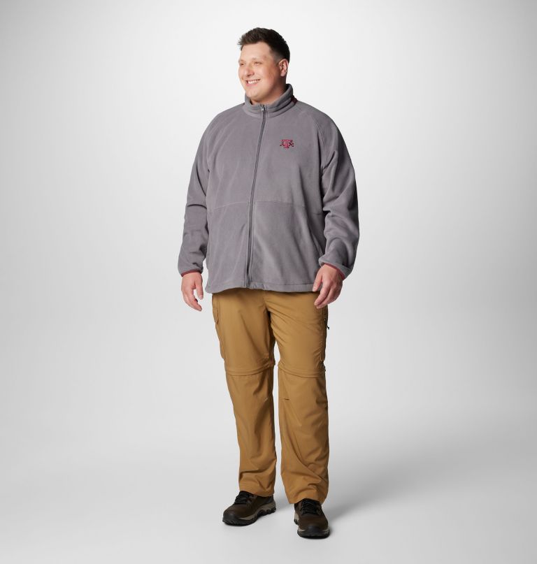 heren collegiate flanker iv fleece jacket - texas am - groot