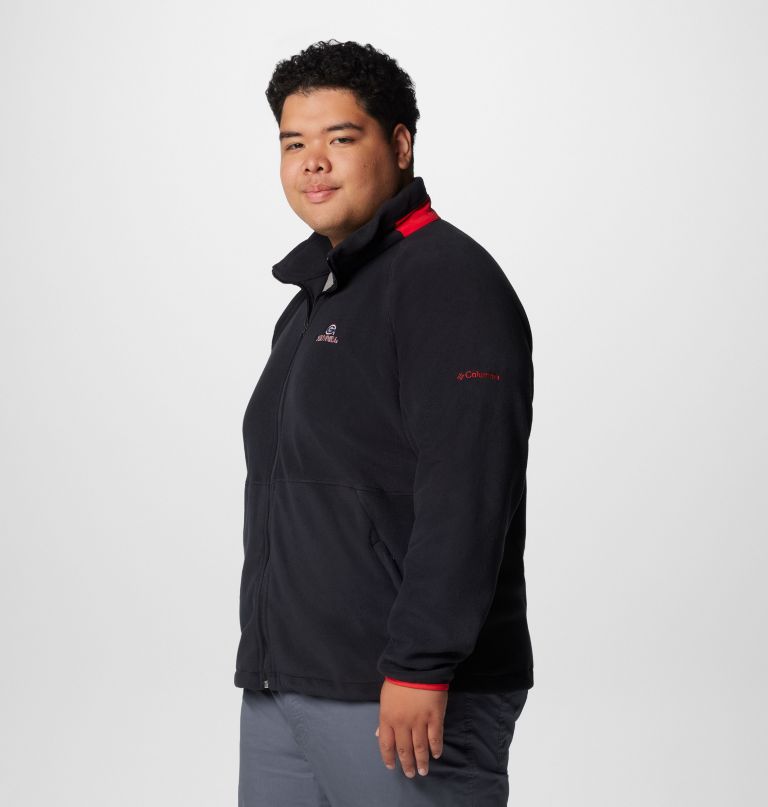 heren collegiate flanker iv fleece jacket - georgia - grote maten