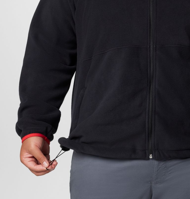 heren collegiate flanker iv fleece jacket - georgia - grote maten